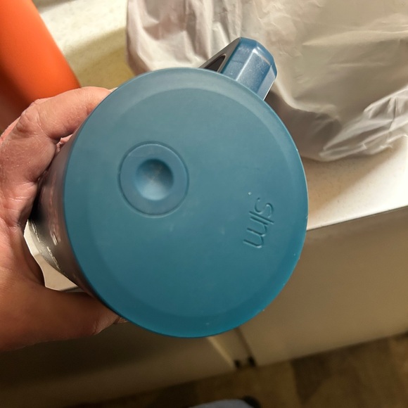 40oz Simple Modern Tumbler Dark Green Hunter Floral Mickey Print Fun Cute EUC - Picture 3 of 4